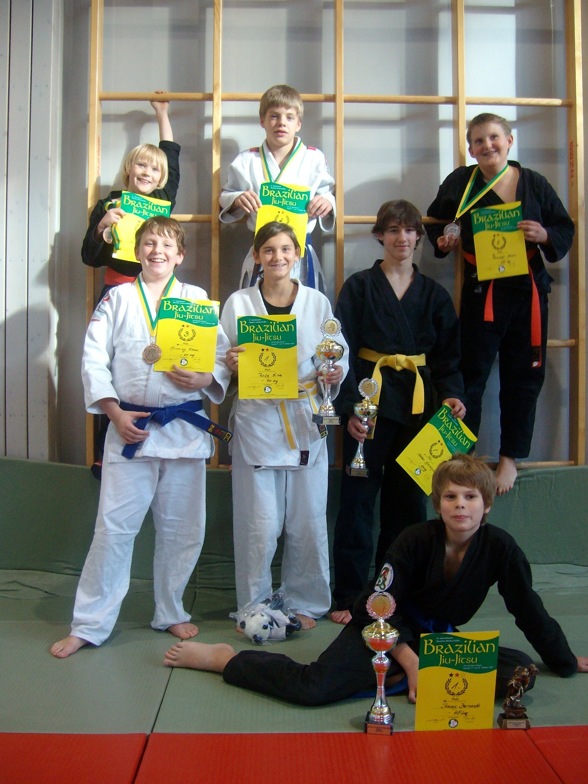 Gruppenbild BJJ Meisterschaft 2009