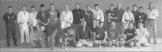 Allkampf-Meisterschaft BSC Wetzgau: Die Teilnehmer und Platzierten der offenen Meisterschaft auf dem Rehnenhof.