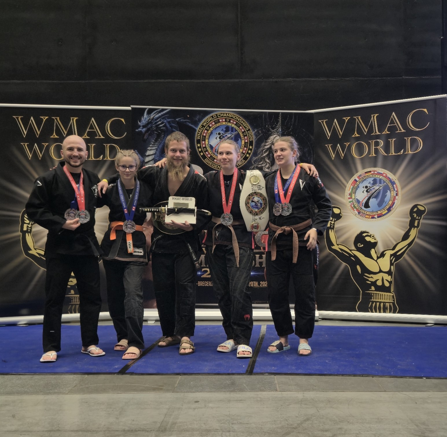 Wettkampfteam feiert Erfolge für den BSC Wetzgau bei der WMAC in Dornbirn